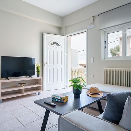 Solomos Apartments Skala  エクステリア 写真