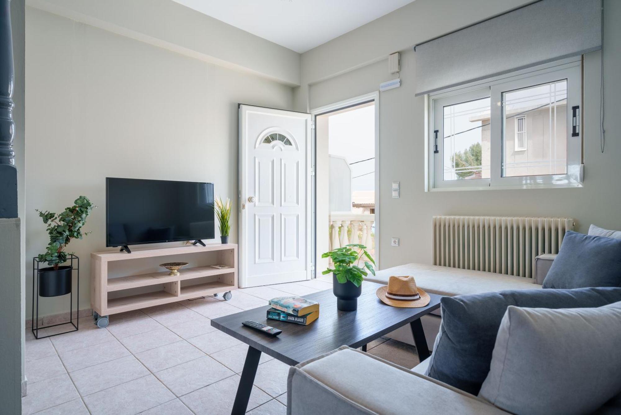 Solomos Apartments Skala  エクステリア 写真