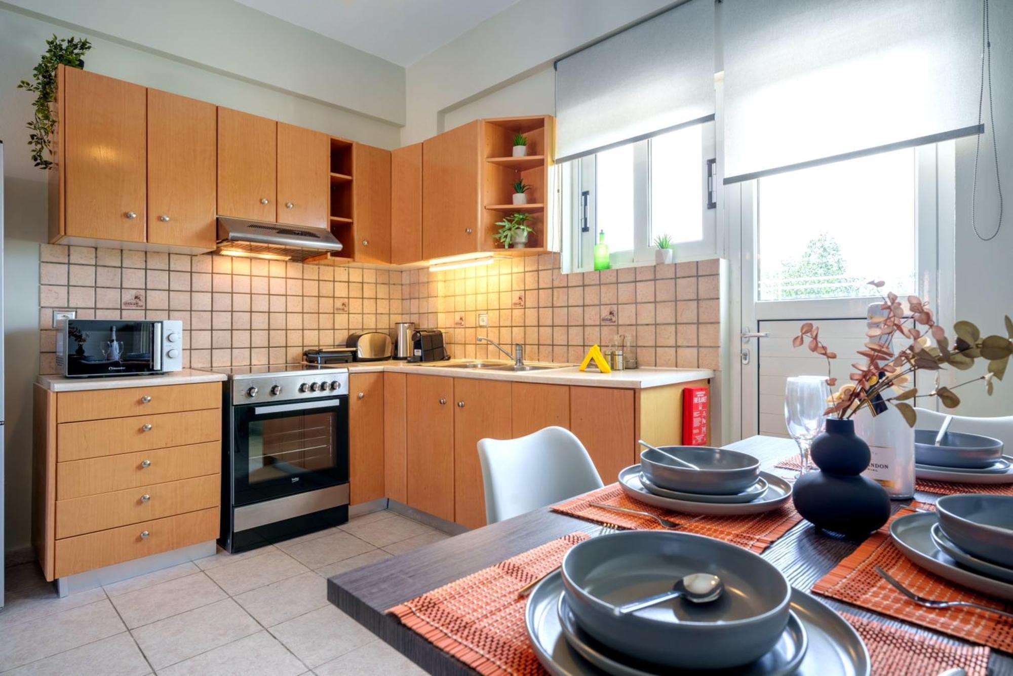 Solomos Apartments Skala  エクステリア 写真